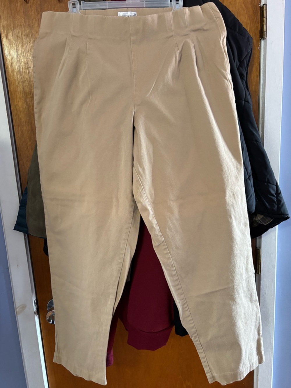 Fashion Bug Women’s Khaki Stretch Chinos - Light Beige